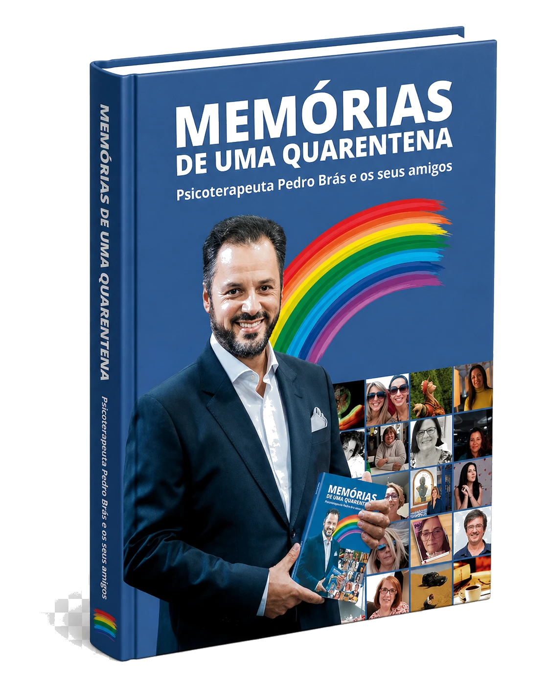 Capa do livro Memórias de uma Quarentena