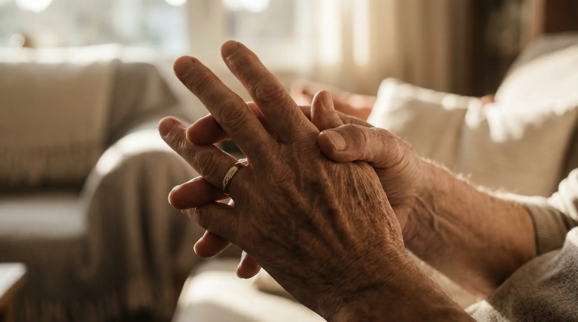 Mãos dadas simbolizando conexão e cumplicidade no casal