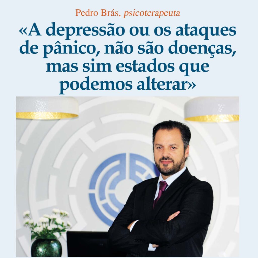 página da revista Zen, Pedro Brás em destaque